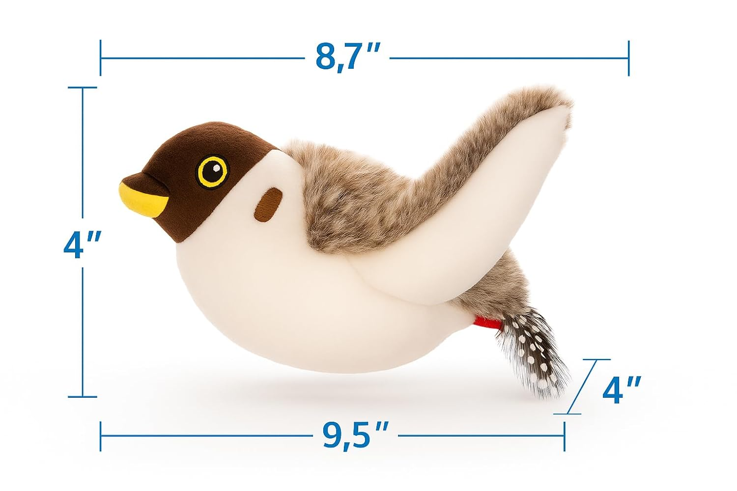 flying bird cat toy, rechargeable cat toy, interactive pet toy, motion play toy, indoor cat entertainment