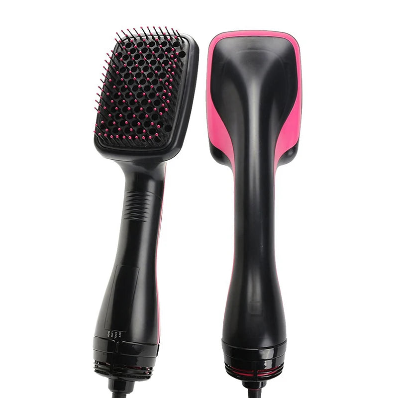 hair dryer brush, 2-in-1 hot air styler, rotating hair brush, negative ion hair tool, at-home hair styling