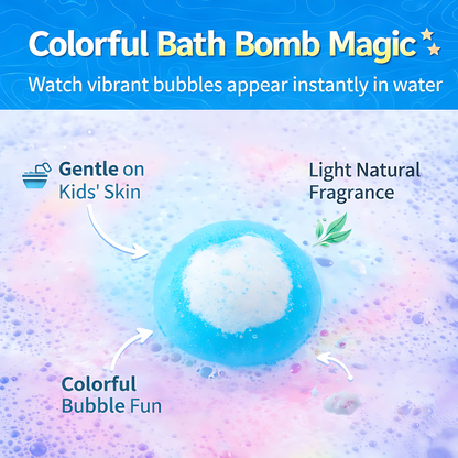 12-Piece Ocean Surprise Toy Bath Bomb Set