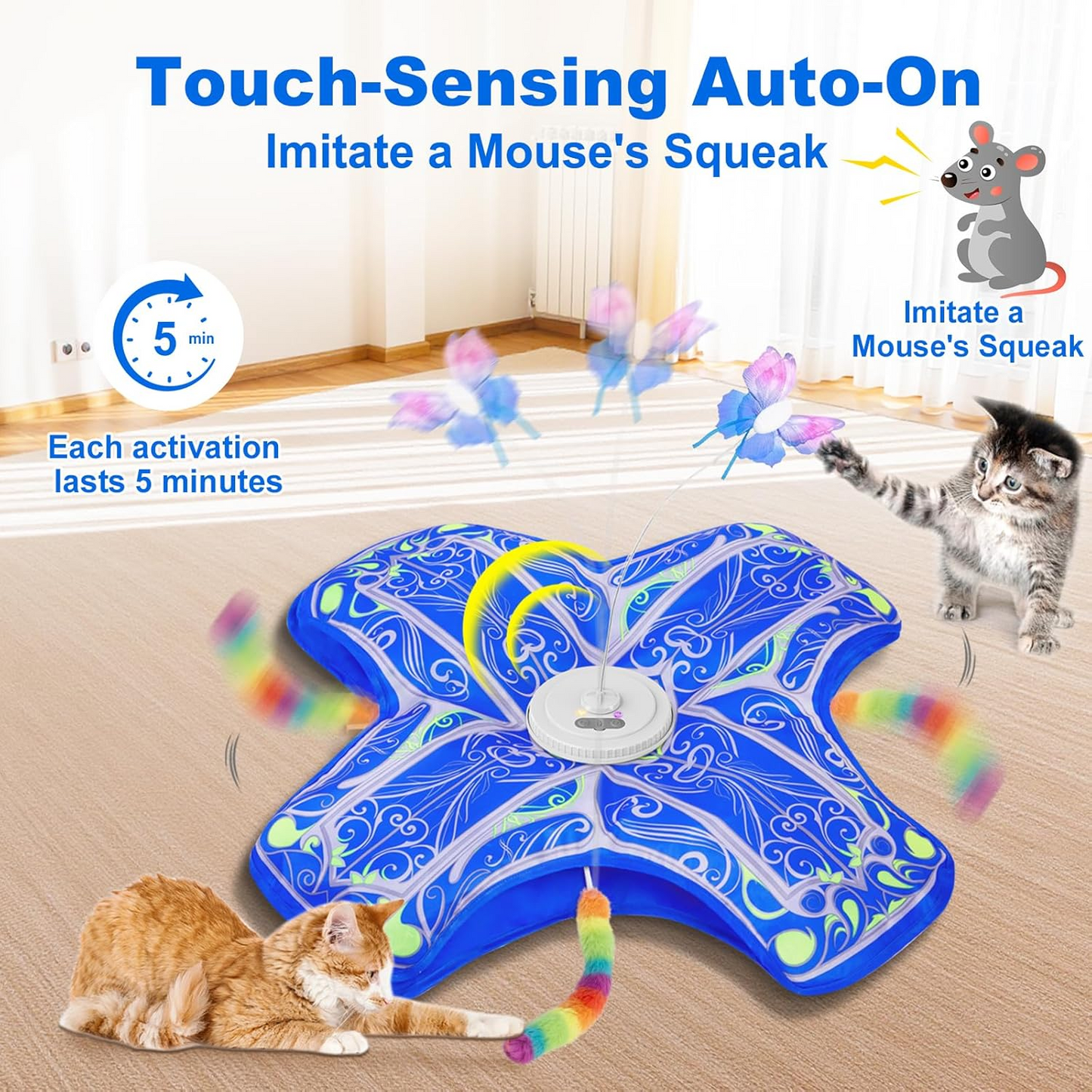 Interactive Hide and Seek Cat Toys