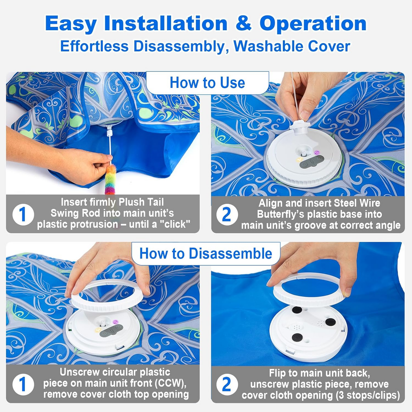Interactive Hide and Seek Cat Toys